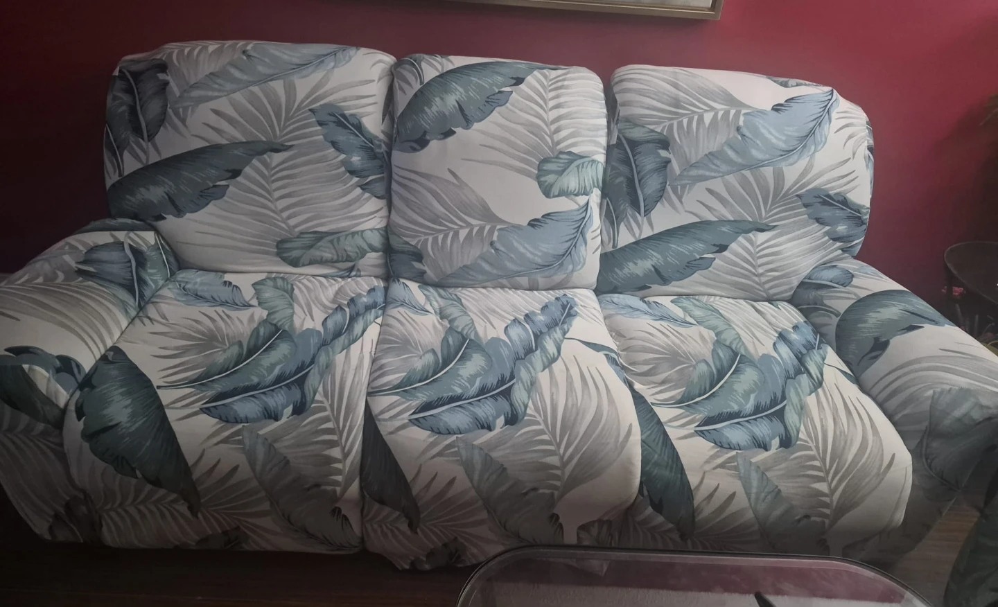 3-Seater and 2-Seater Recliner Sofa with Cover