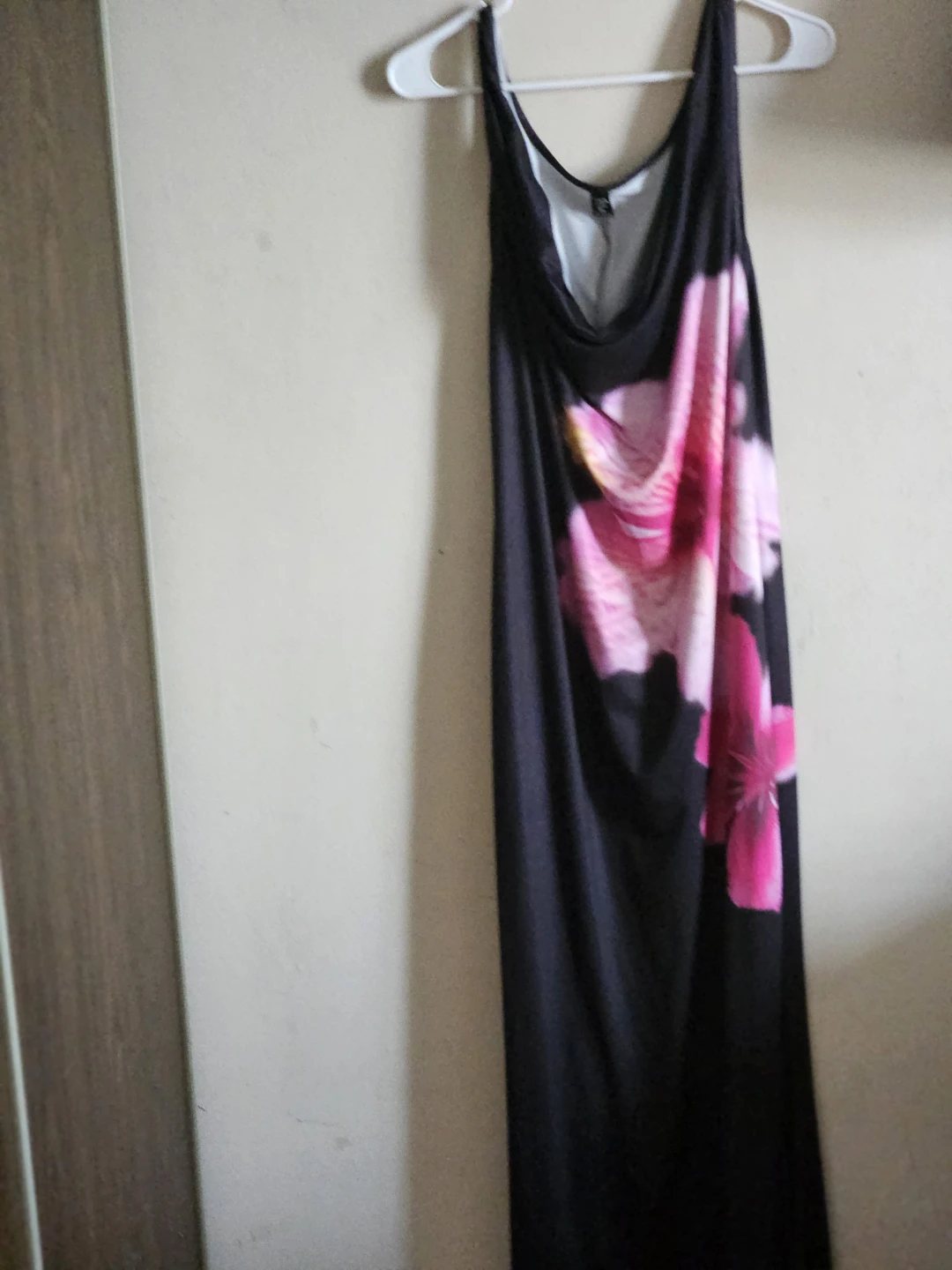 Black Floral Maxi Dress OXL - photo 2