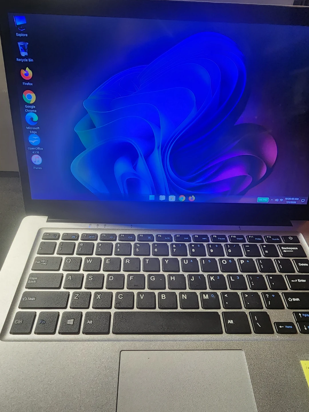 Intel N3350 Laptop - 6GB RAM, 64GB Storage
