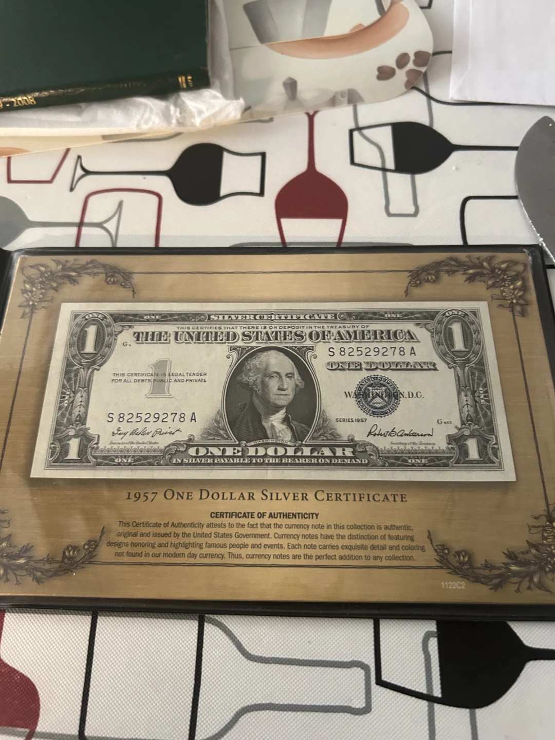 1957 One Dollar Silver Certificate