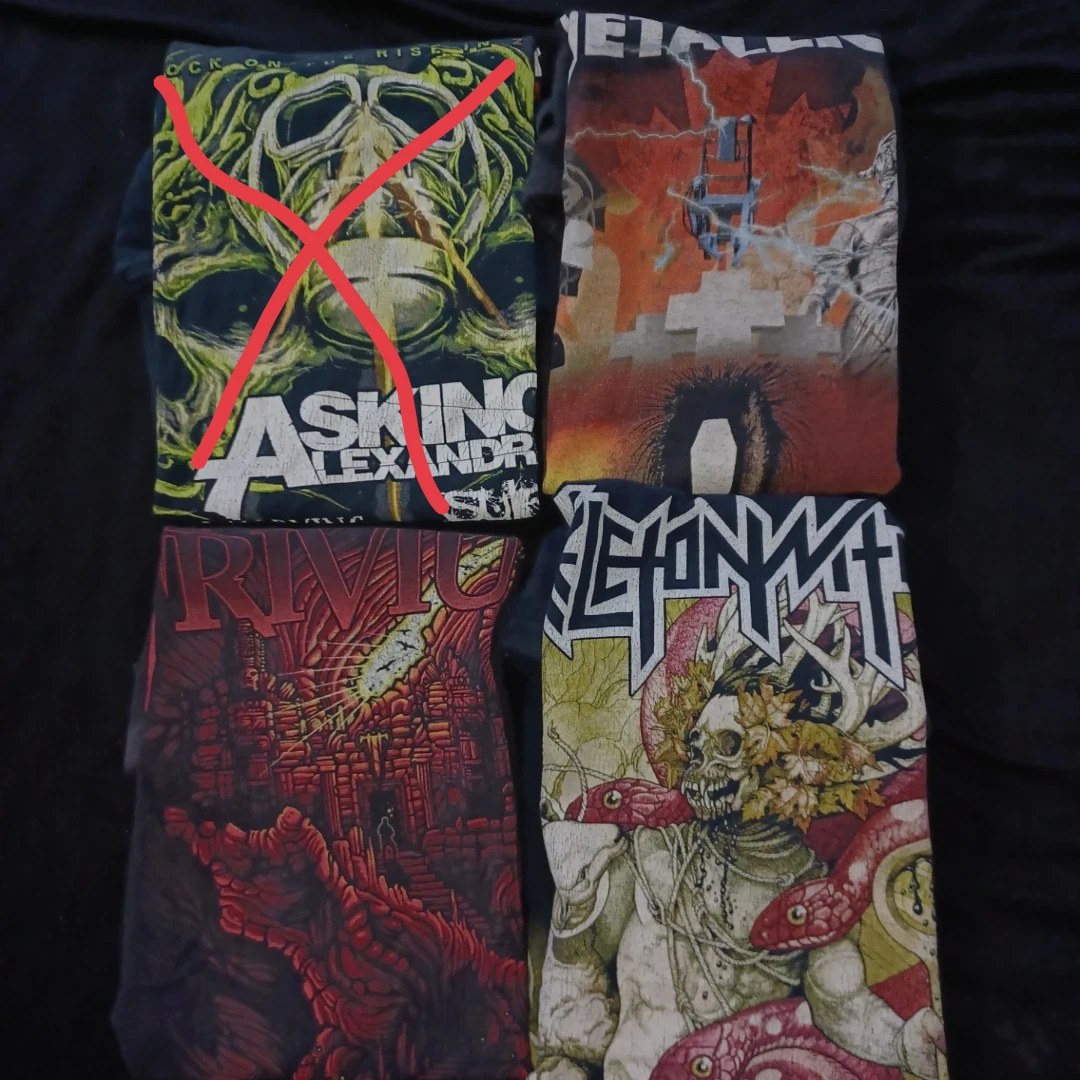 [READ THE DESCRIPTION!] Old Concert Shirts