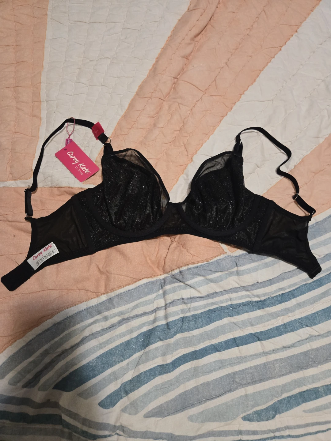 Curvy Kate Sparks Fly Plunge Bra Black - 32G - photo 4