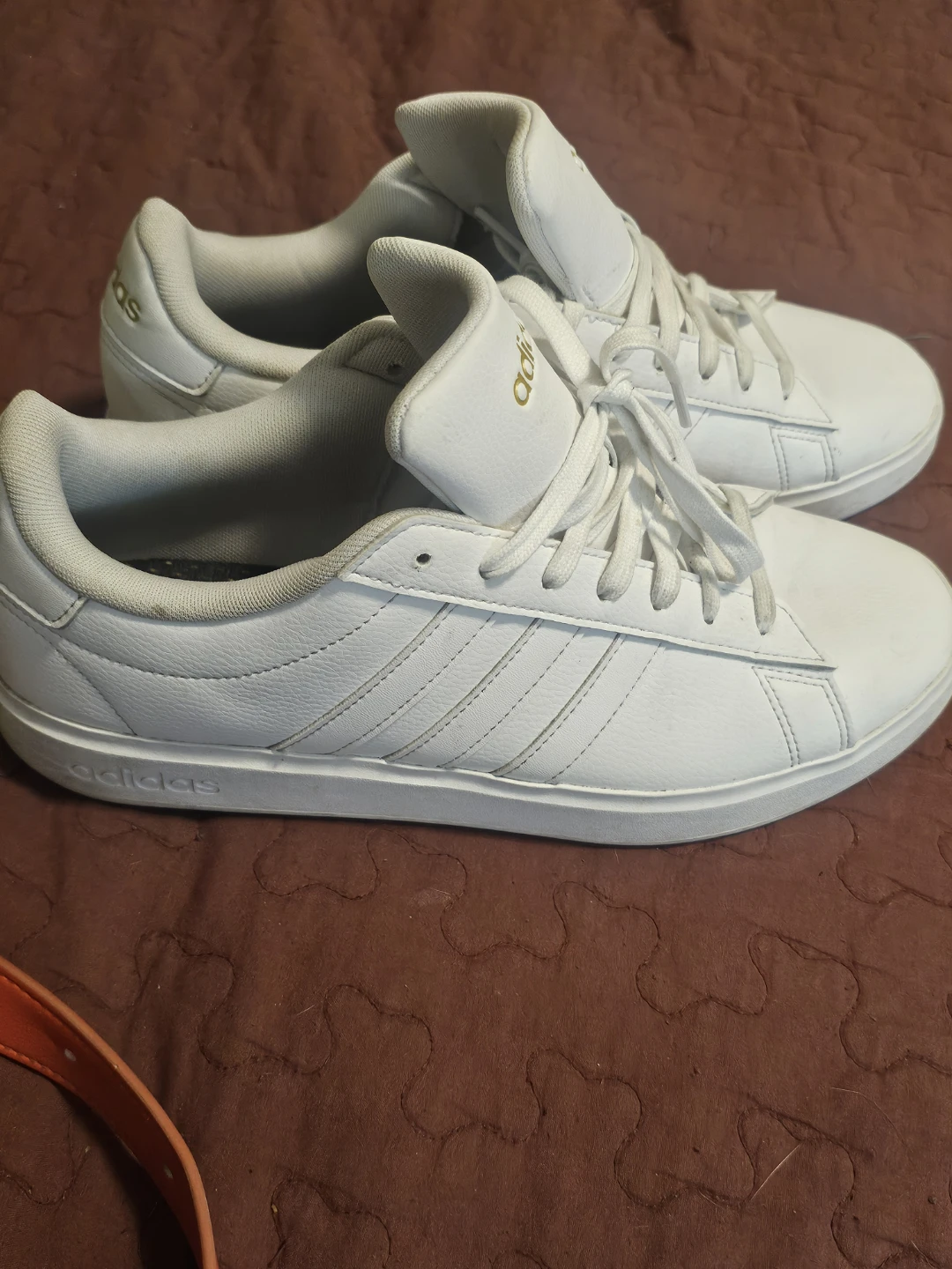 Size 11 white sneakers