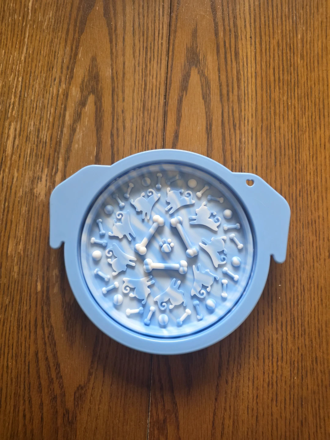 Blue Dog Bone Silicone Food Mold