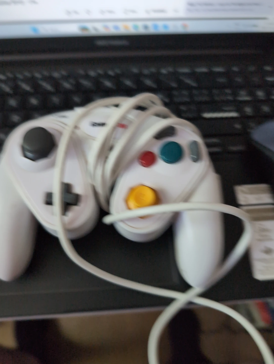 White GameCube Controller