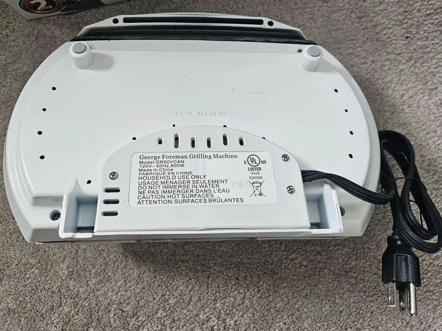 George Foreman Grilling Machine - photo 4