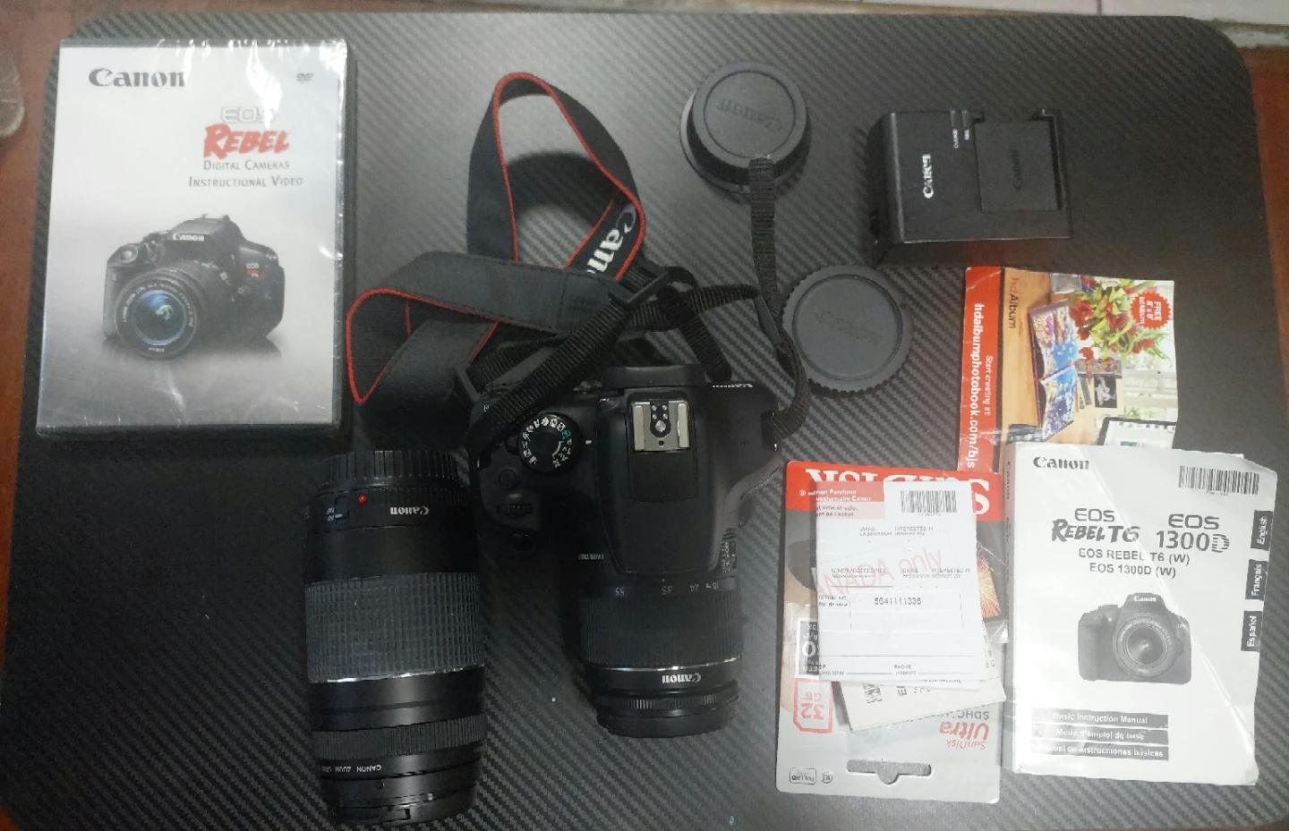 Canon EOS Rebel T6 DSLR Camera with 18-55mm Lens - photo 3