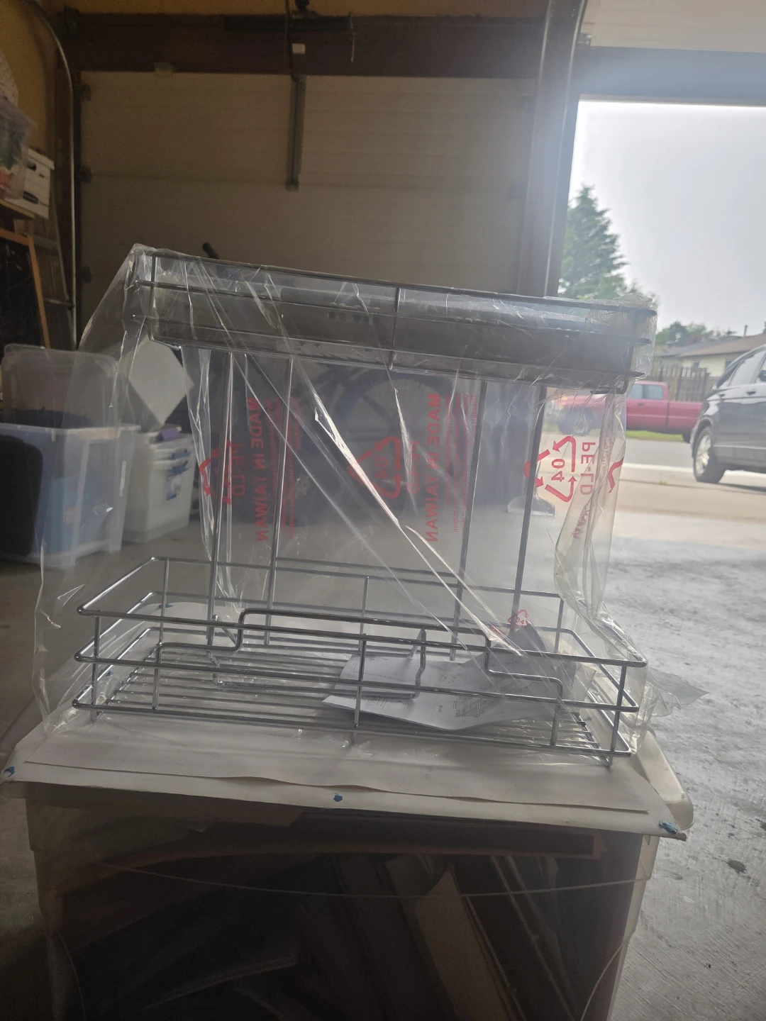Chrome Wire Rack Shelf - photo 2