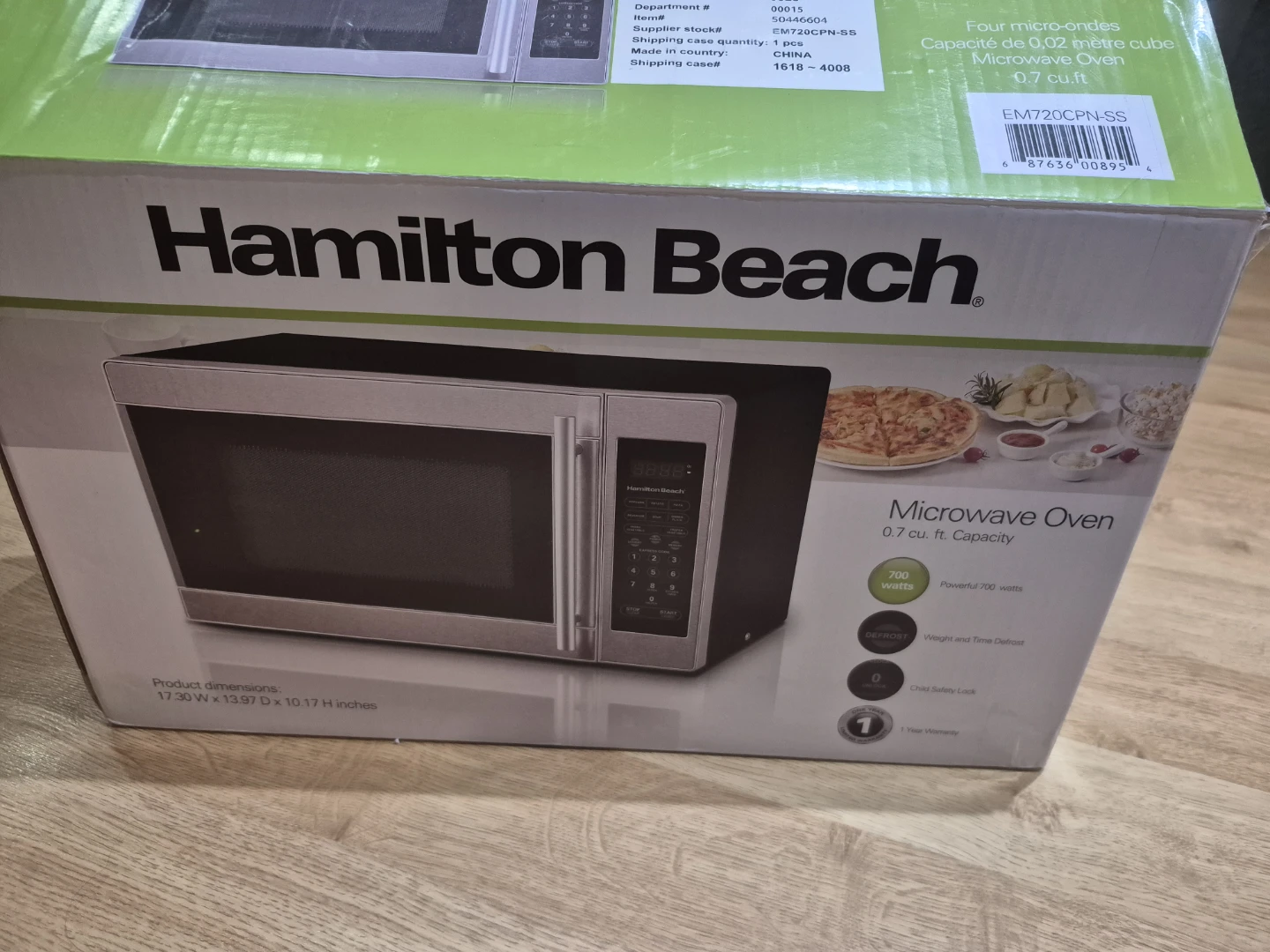 Hamilton Beach 0.7 cu. ft. Microwave Oven - photo 4
