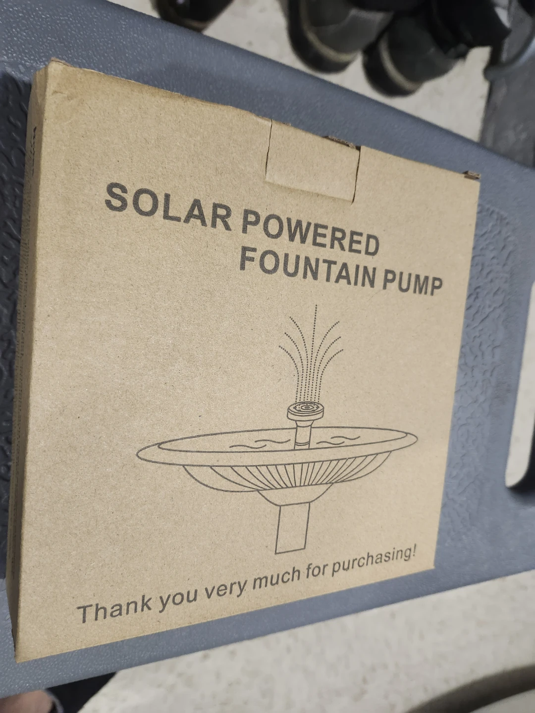 Solar Powered Fountain Pump