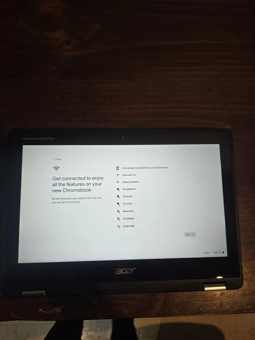 BRAND NEW TOUCH SCREEN Acer Chromebook Spin 11 R751N-C5P3 - photo 5