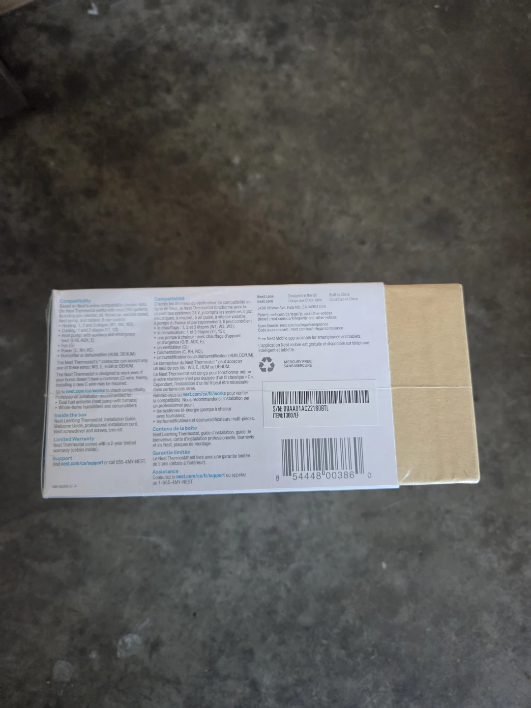 Nest Learning Thermostat (3rd Gen) - photo 3
