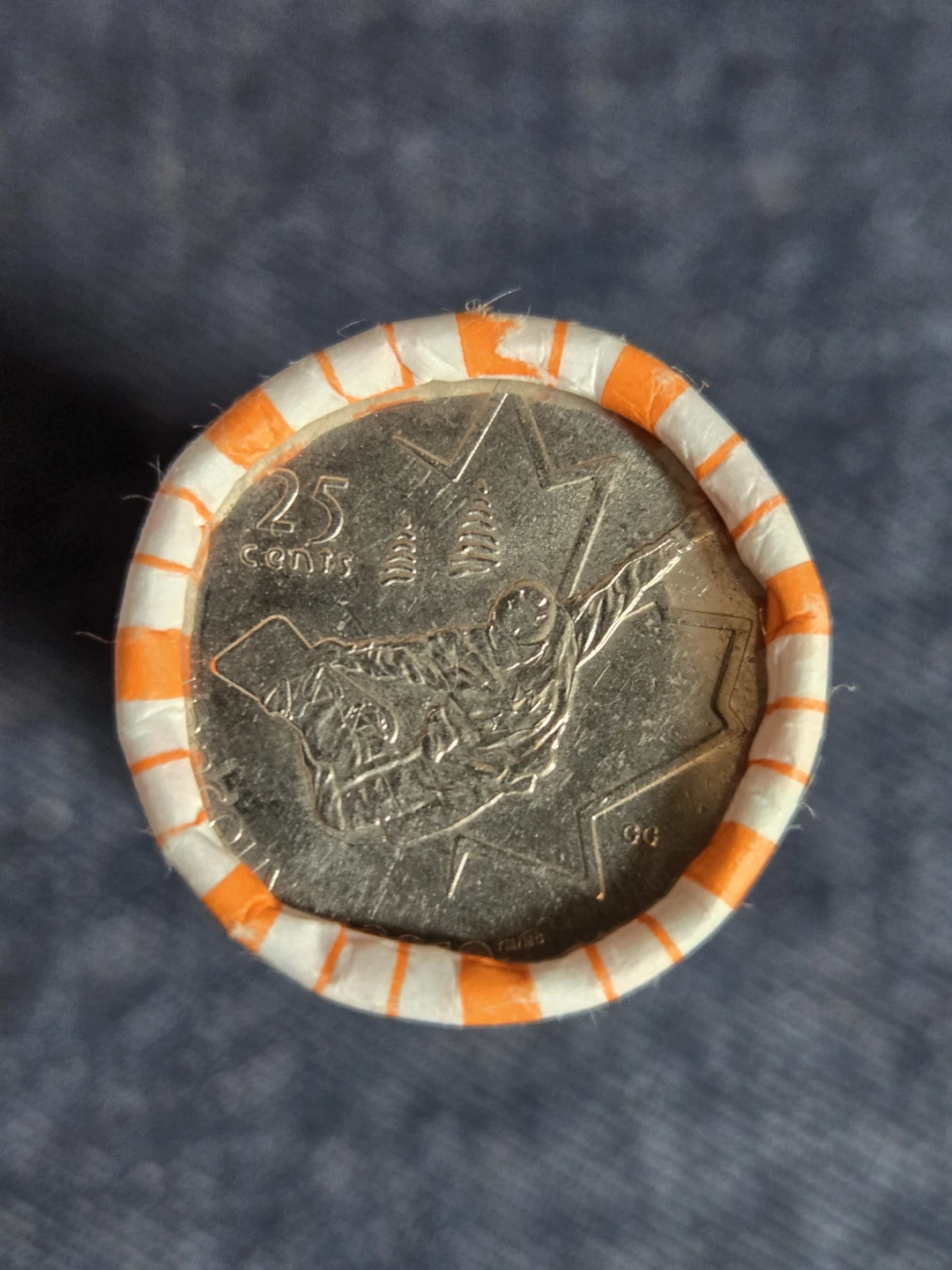 2 Rolls of Canadian 25c Coins - photo 3