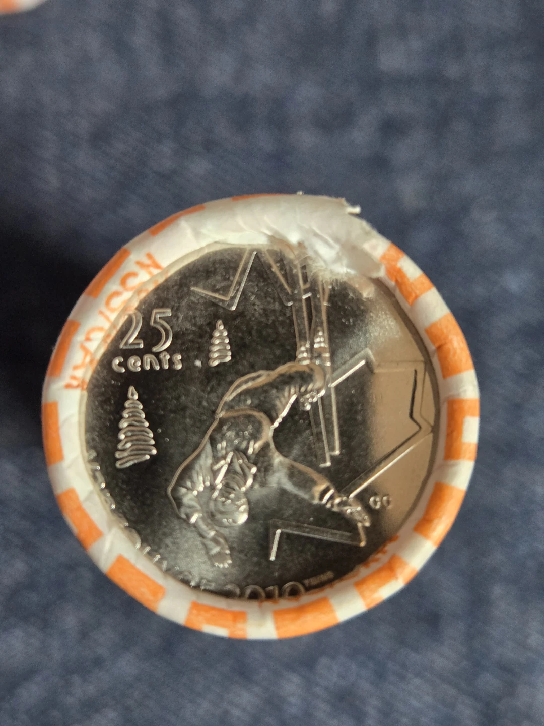 2 Rolls of Canadian 25c Coins - photo 4