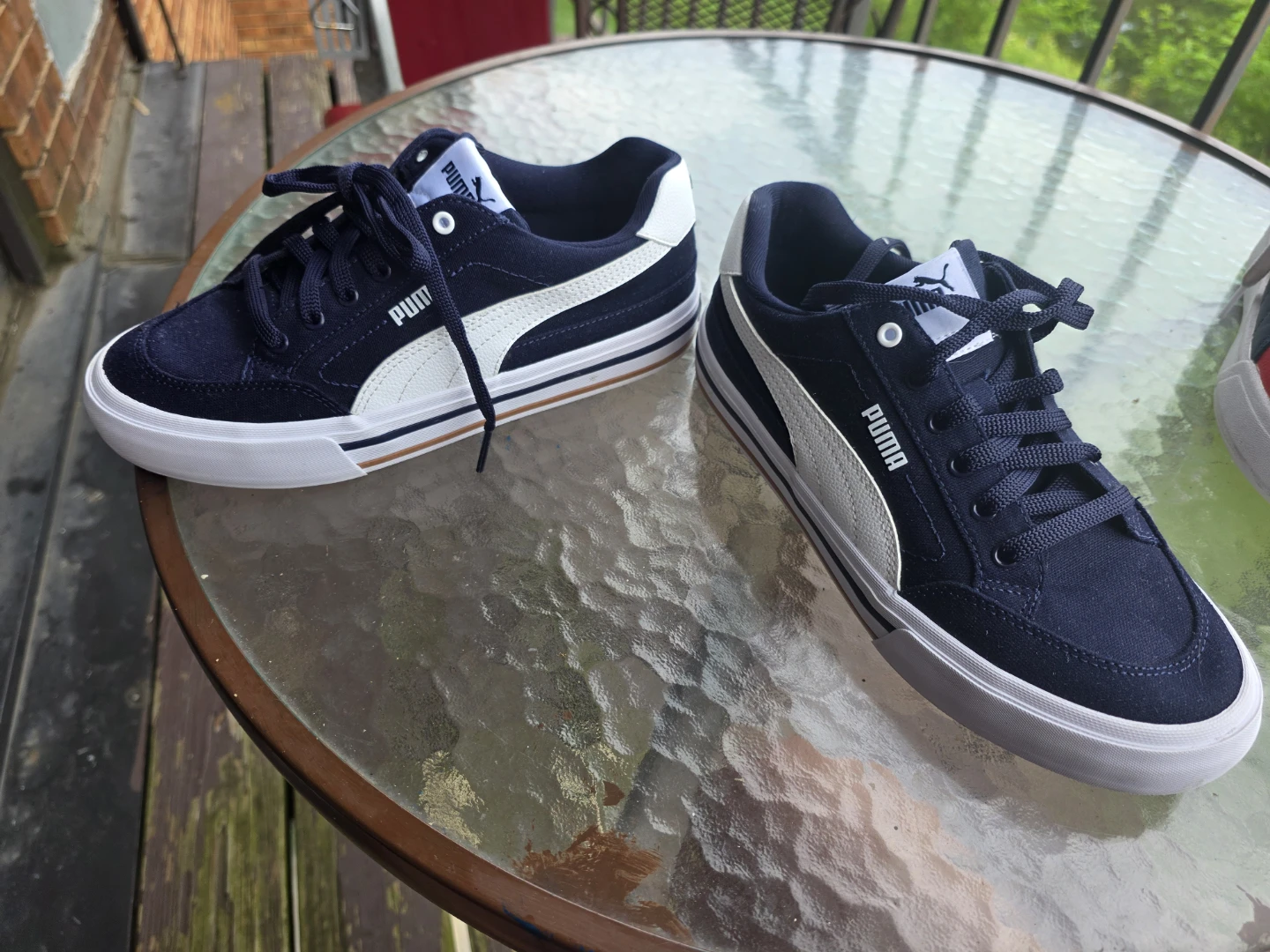 Puma Men's Sneakers - Navy Blue & Red/White - photo 4