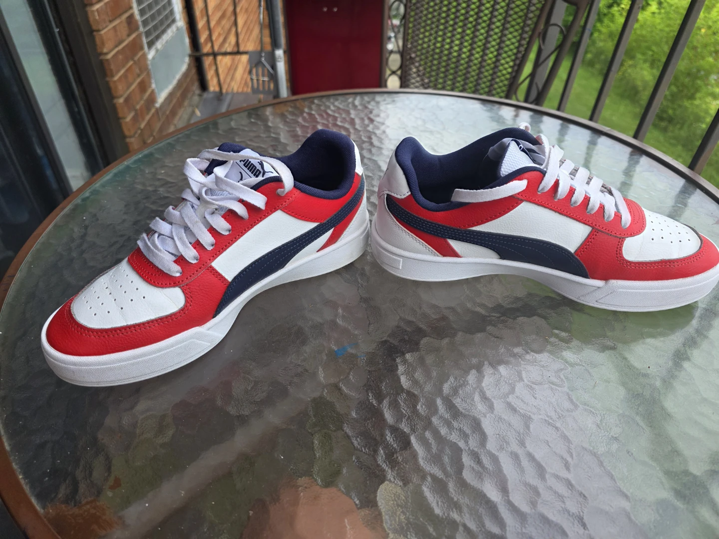Puma Men's Sneakers - Navy Blue & Red/White - photo 5