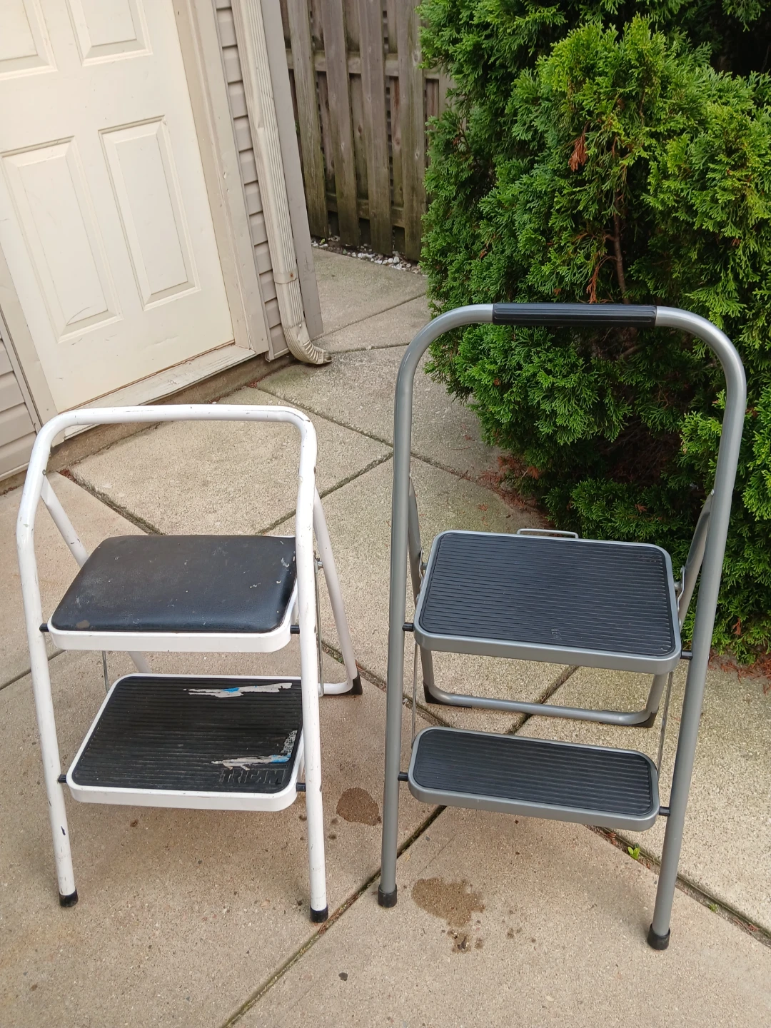 THESE ARE TWO 2-Step Folding Step Stool
