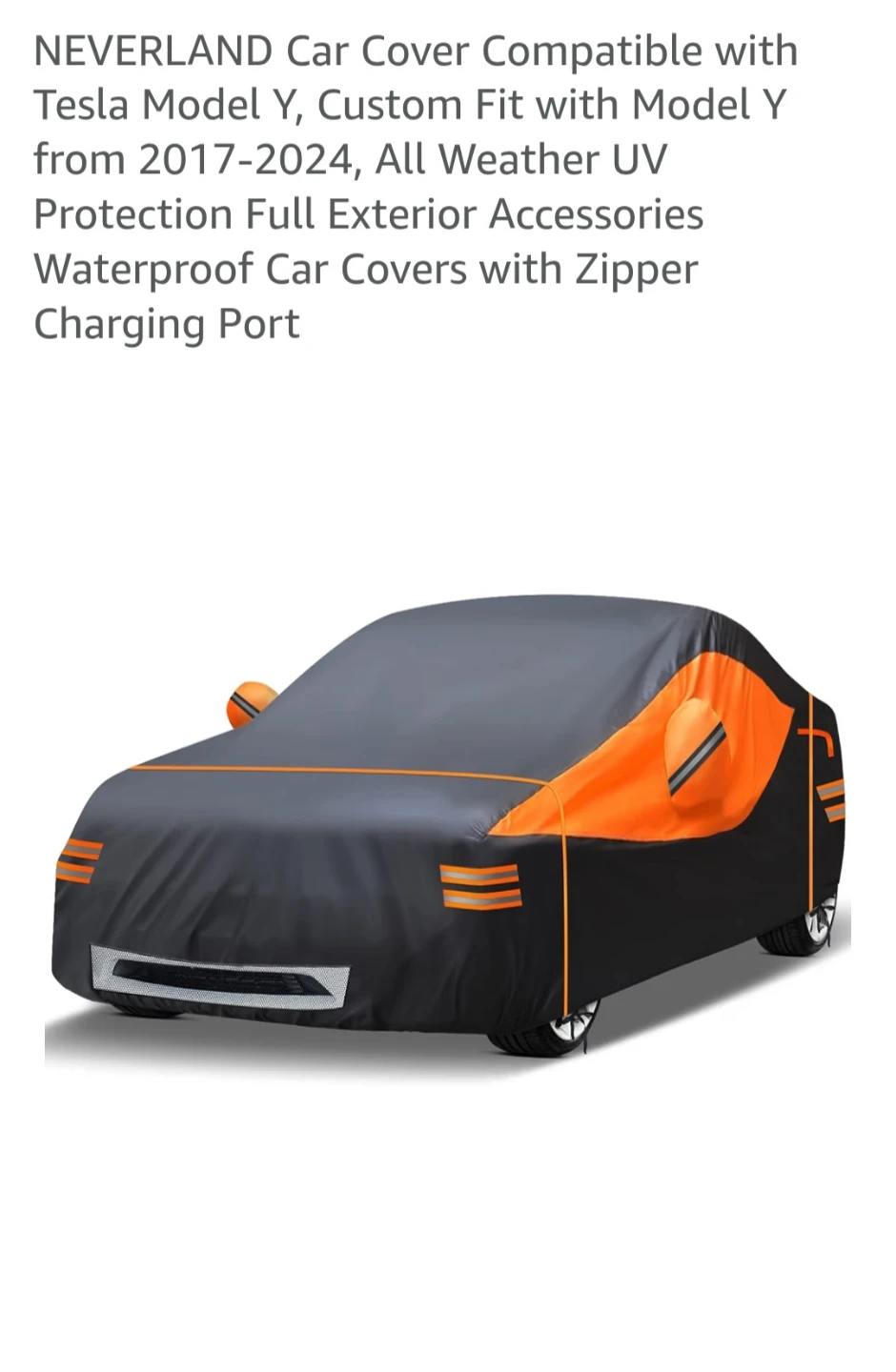 Neverland Car Cover for Tesla Model Y
