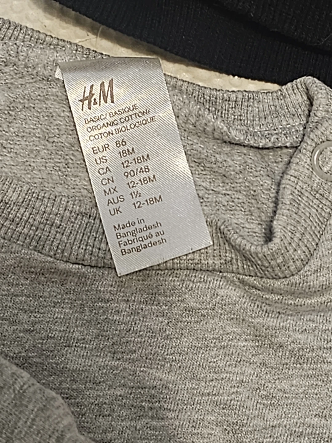H&M Grey Organic Cotton Sweatpants - photo 3