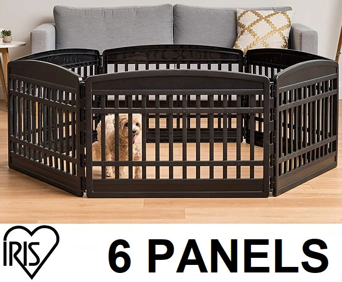 IRIS 6-Panel Pet Playpen CI-606E - photo 4