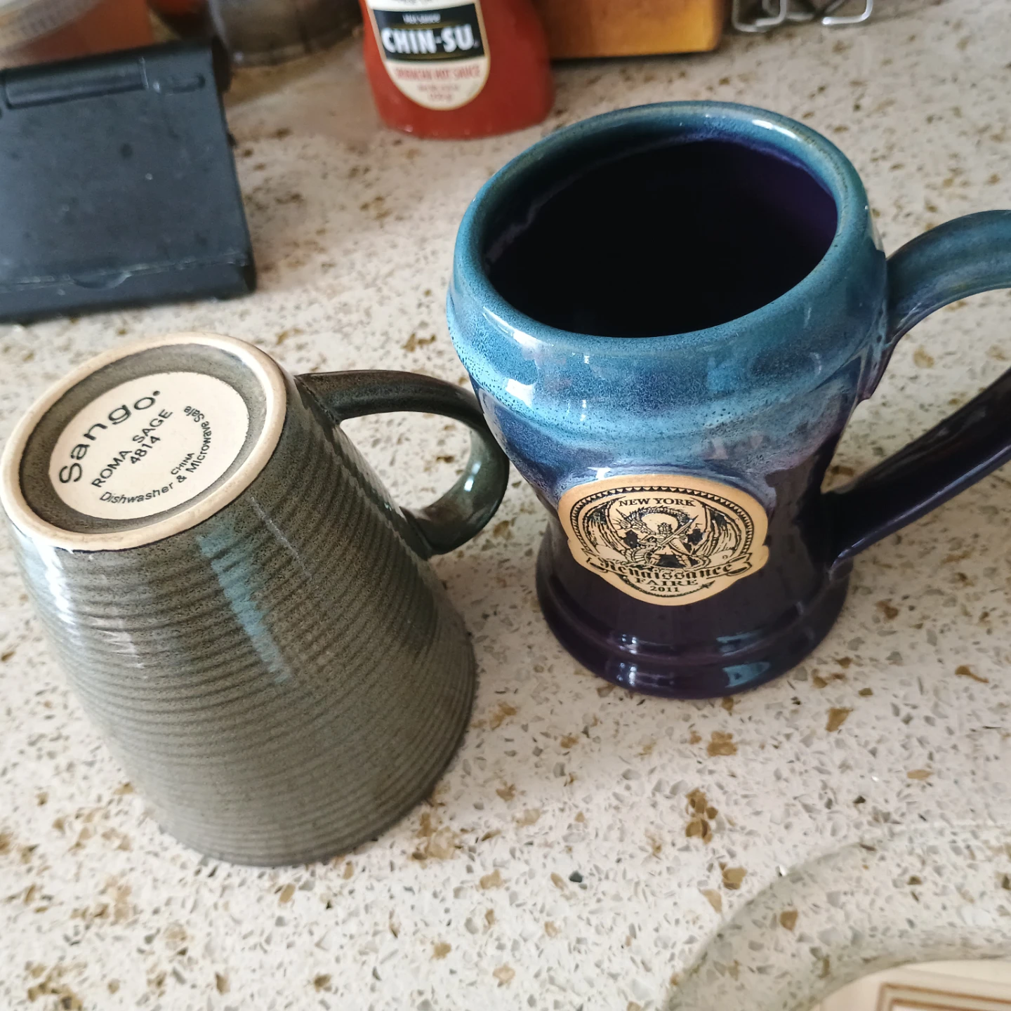 Grey Fox Pottery Handmade Mug & Sango Mug