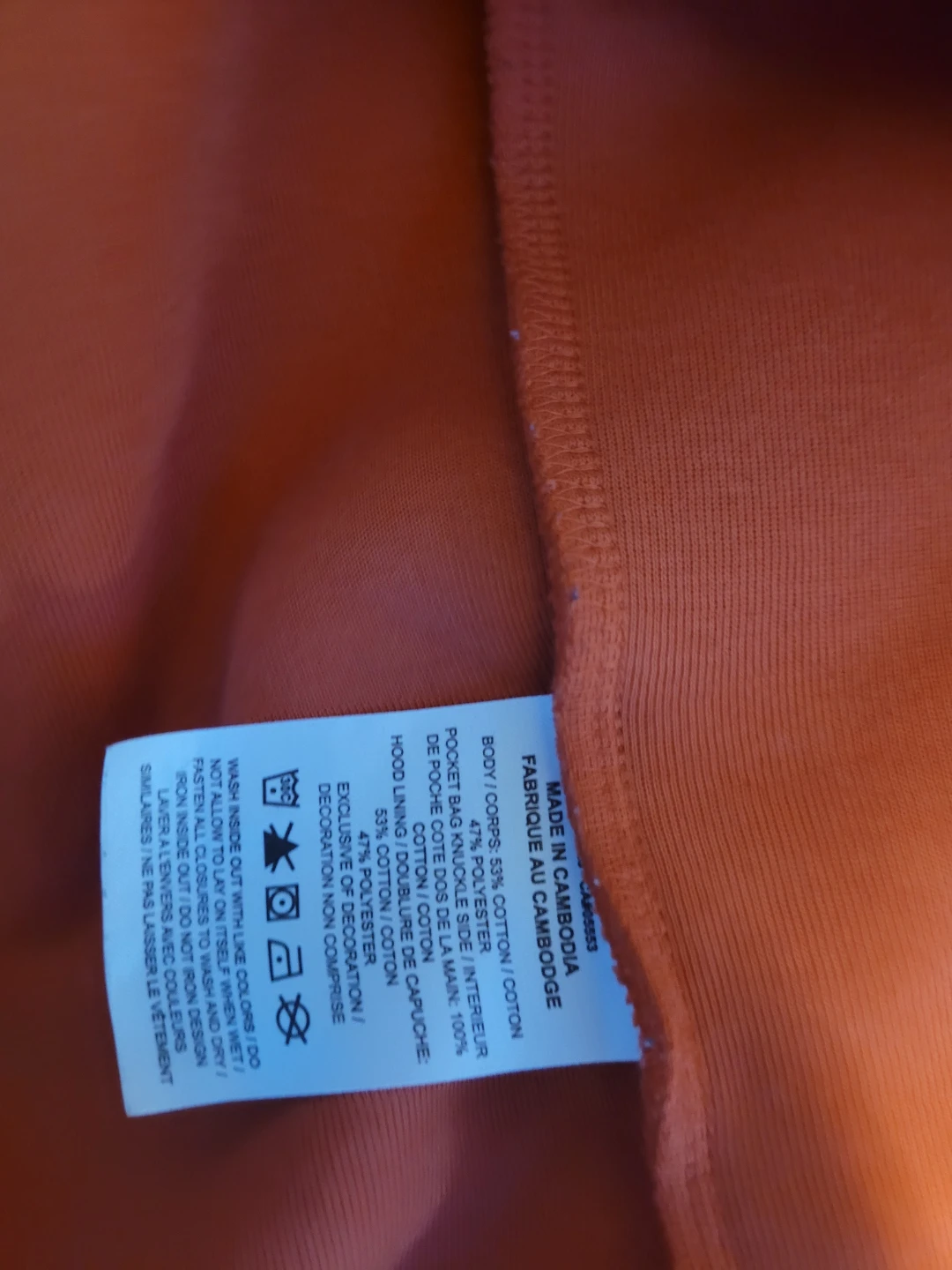 Nike Tech Fleece Hoodie Orange Size S - photo 3