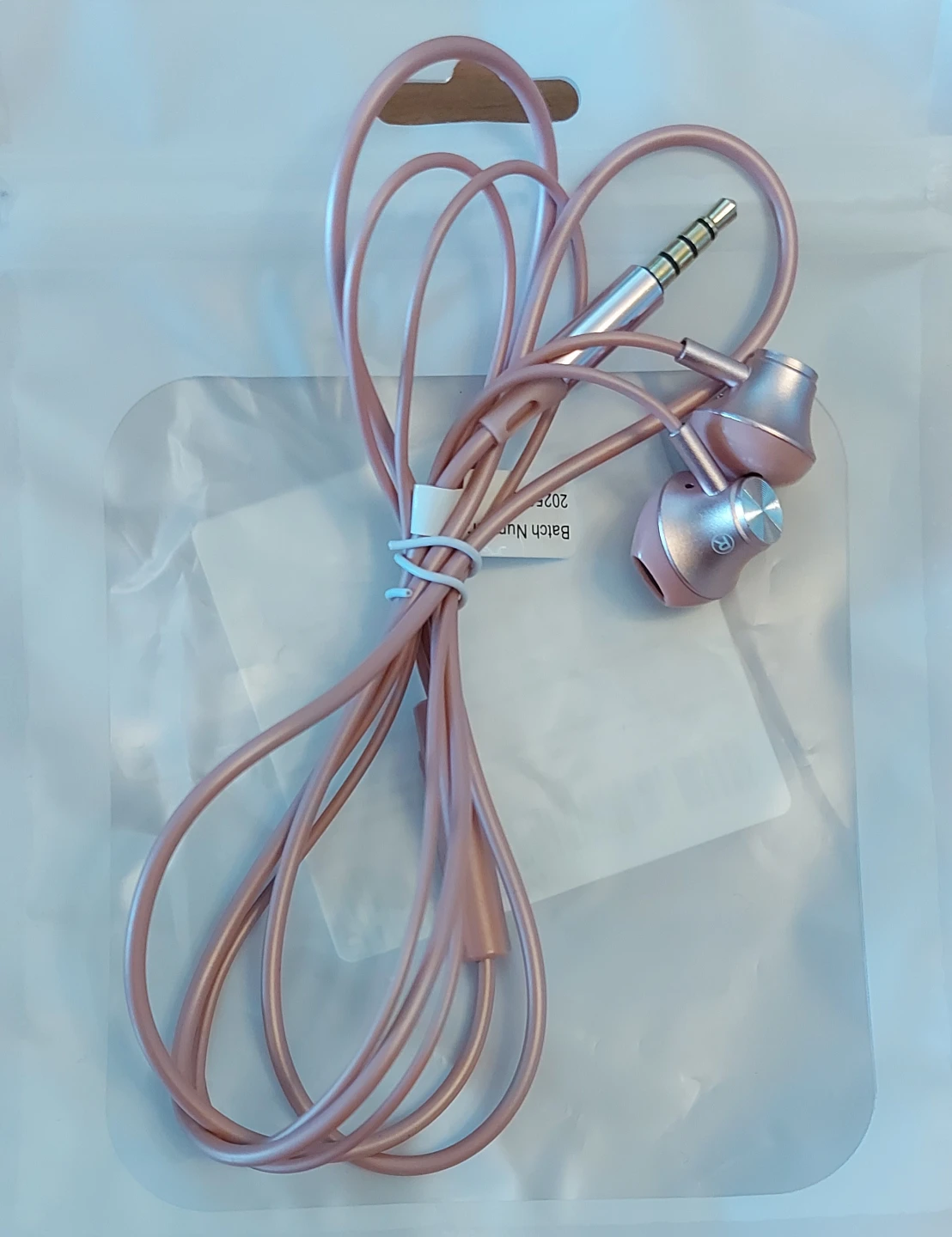 🆕 Rose Gold In-Ear Headphones with 3.5mm Jack