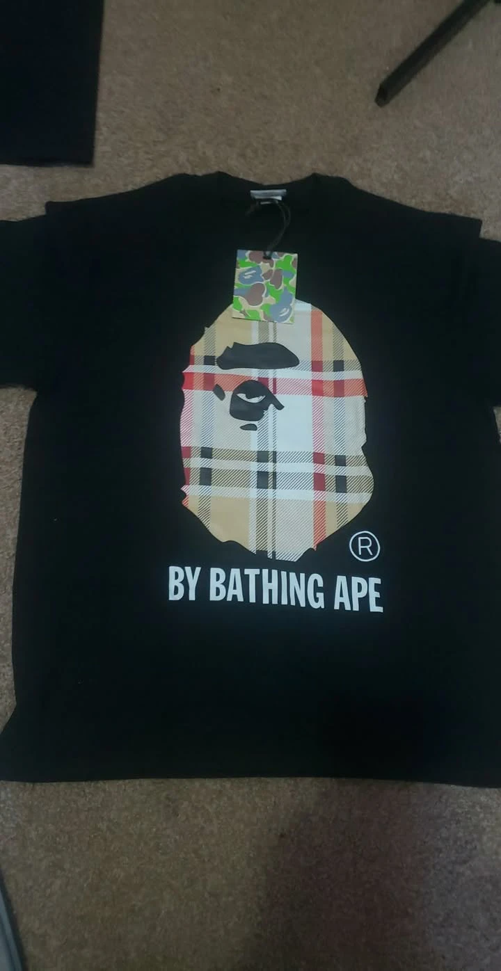 Bathing Ape x Burberry Shirt. Size S. - photo 2