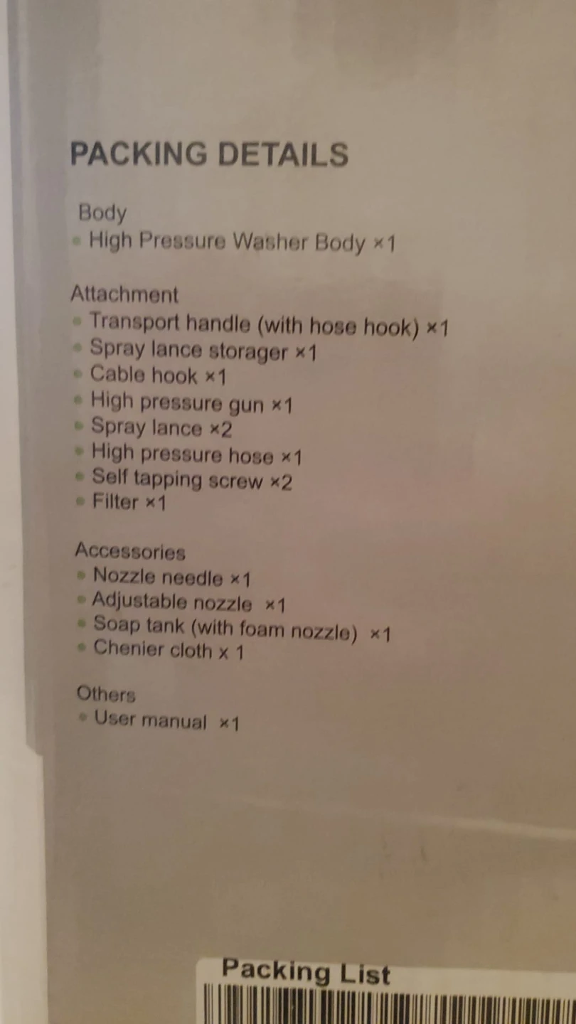 Brand new  ROHS PRESSURE WASHER - photo 5