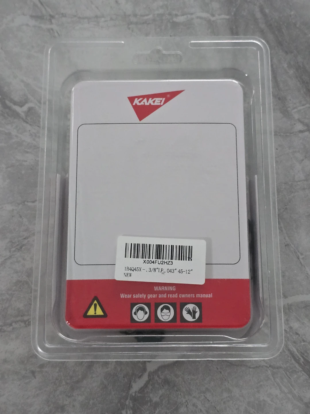 KAKei Chainsaw Chain - 3/8" LP, .043" Gauge, 45 Drive Links - photo 2