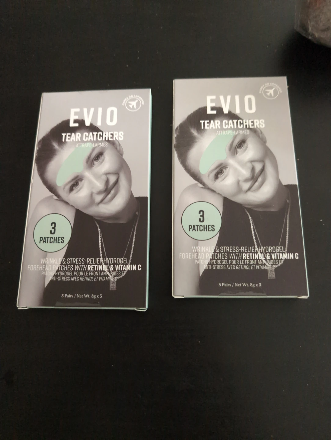 EVIO Tear Catchers Hydrogel Forehead Patches