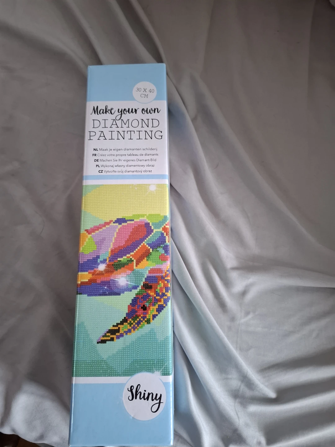 Diamond painting turtle