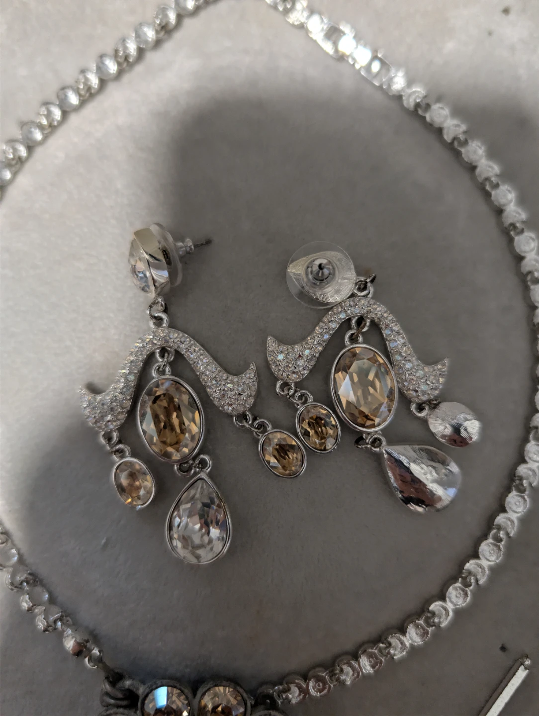 Swarovski Elements "Melody" Bracelet and Earrings Set - photo 2