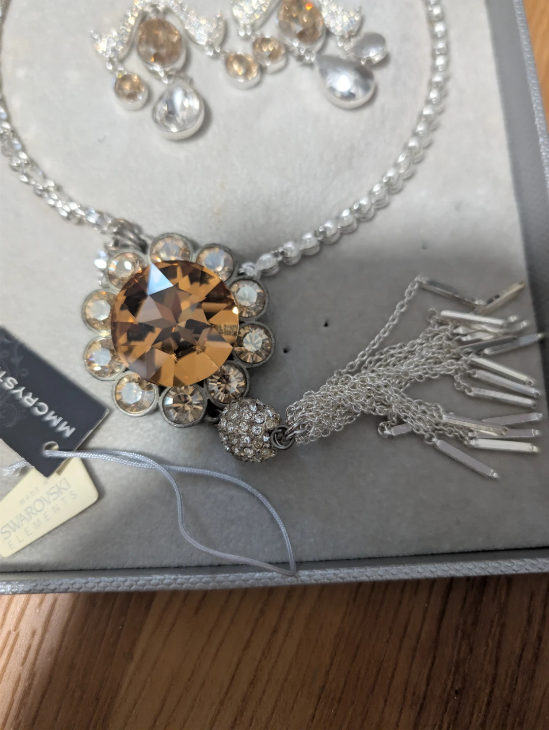 Swarovski Elements "Melody" Bracelet and Earrings Set - photo 3