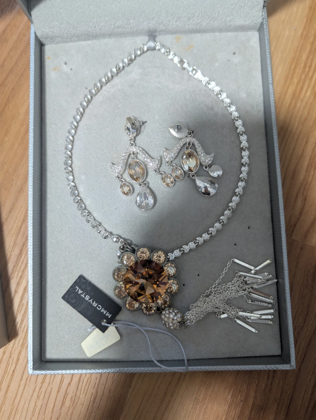 Swarovski Elements "Melody" Bracelet and Earrings Set - photo 4
