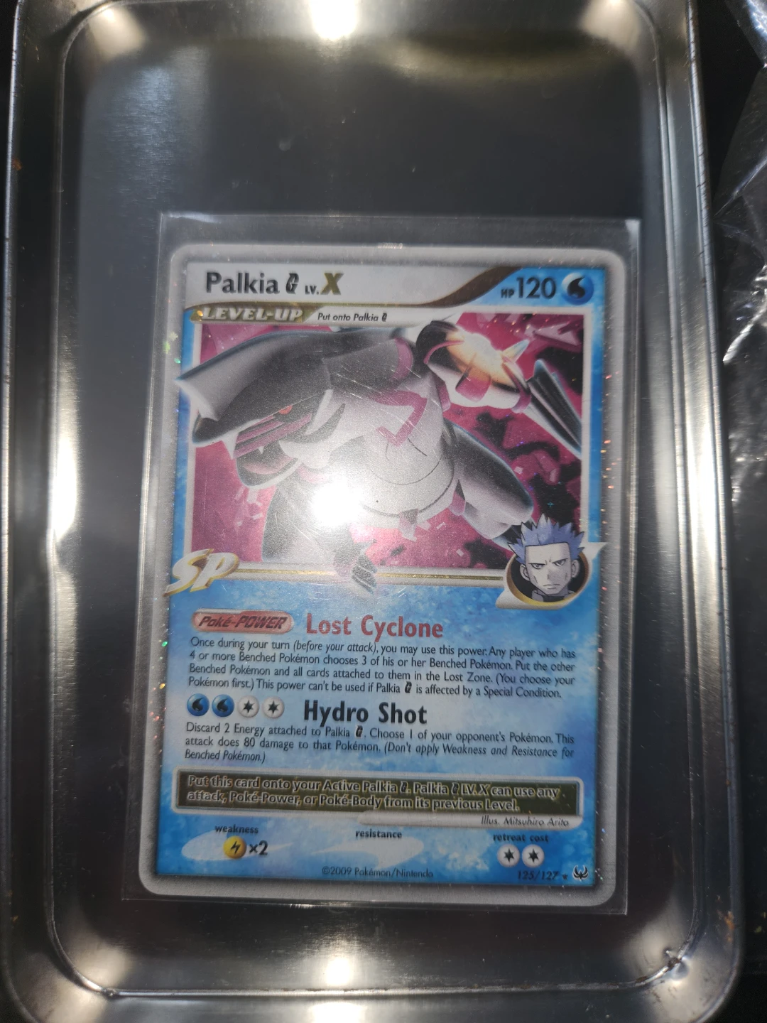 Pokemon Palkia LV.X SP Trading Card 125/127