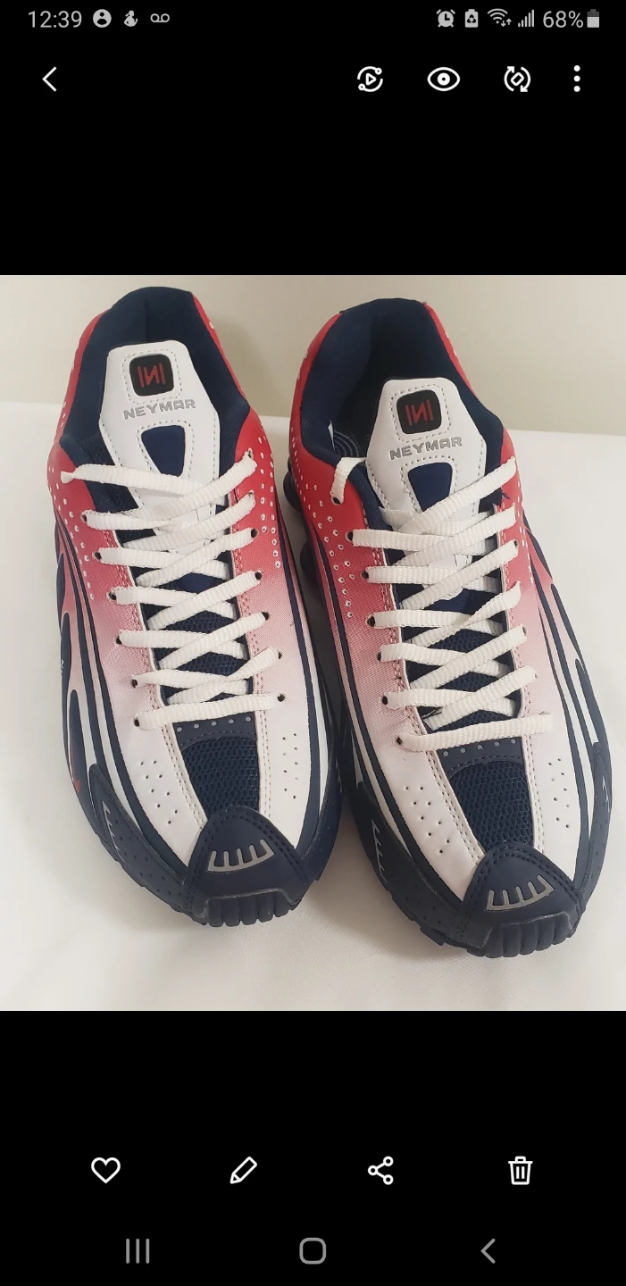 Brand new Nike Shox NZ Neymar Shoes Size 9.5