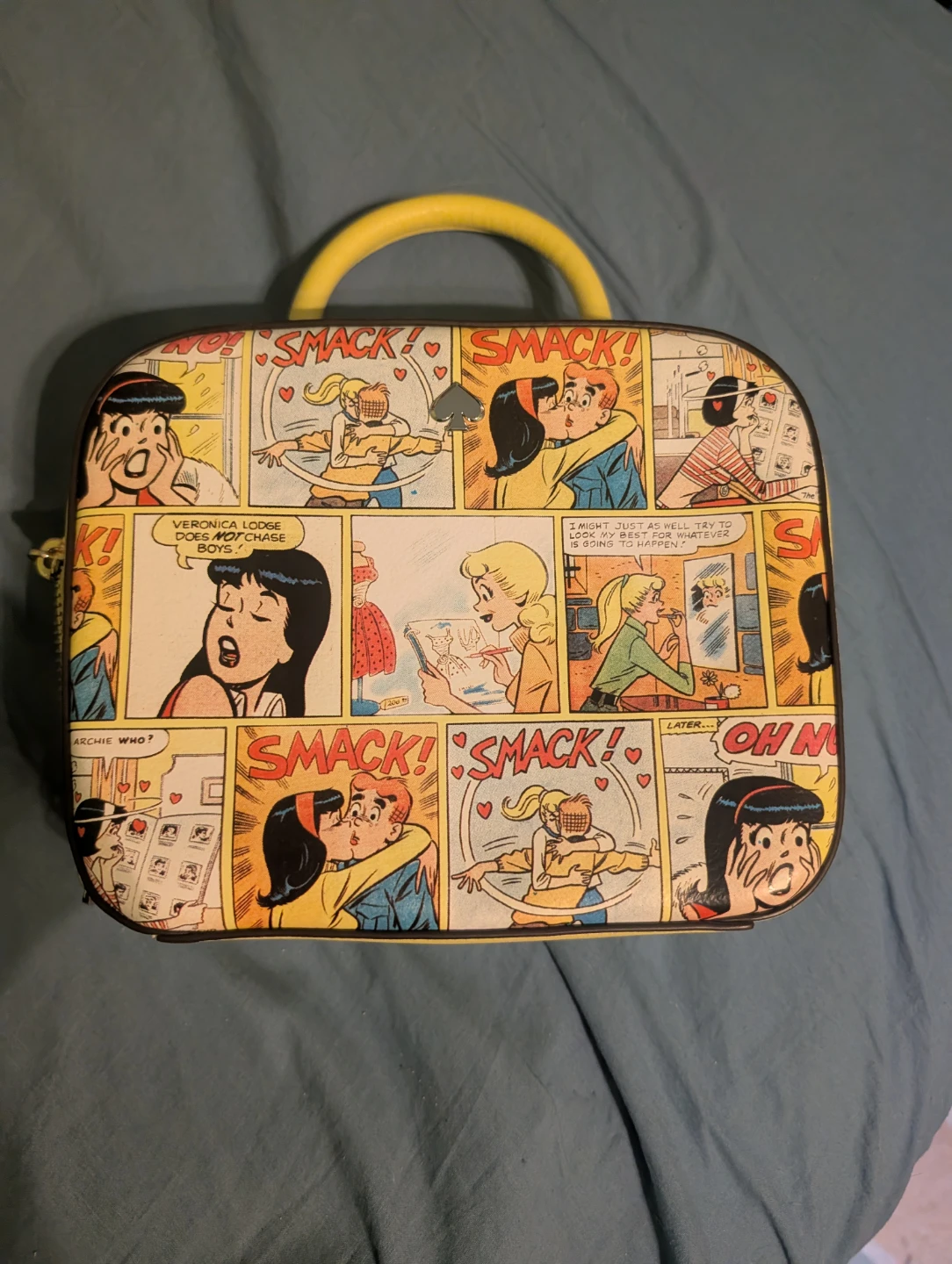 Kate Spade Archie Comic Print Mini Top Handle Bag
