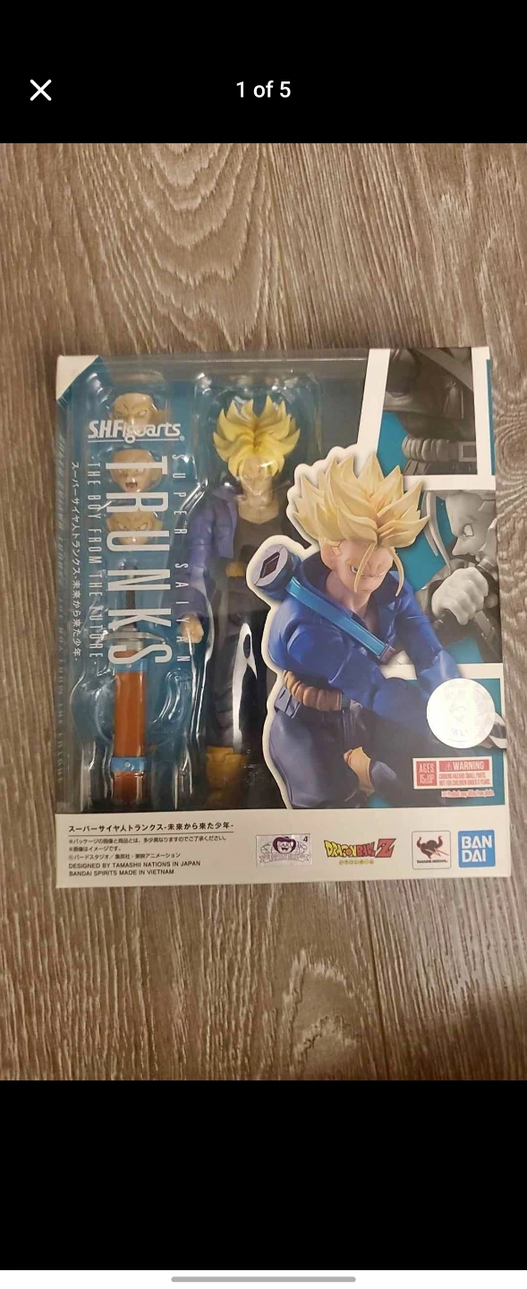 S.H.F Trunks The Boy From The Future  Figure