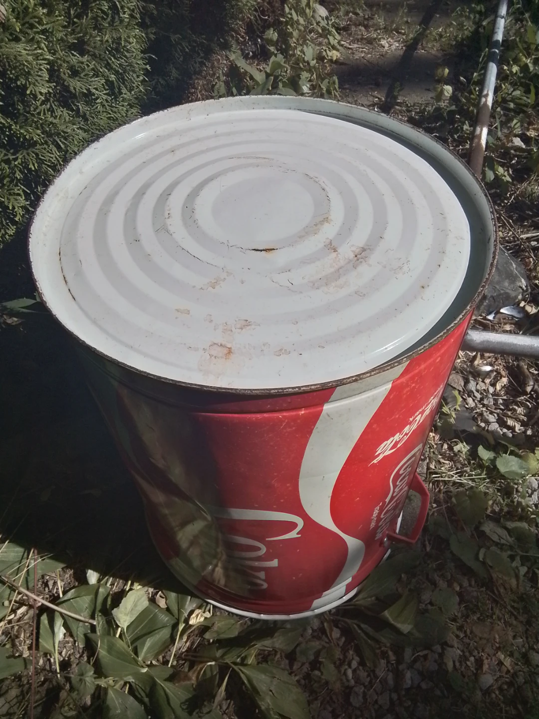 Vintage Coca-Cola Metal Cooler Bucket - photo 5