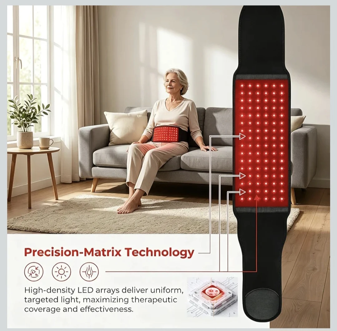 Red Light Therapy Belt for Pain Relief - photo 5