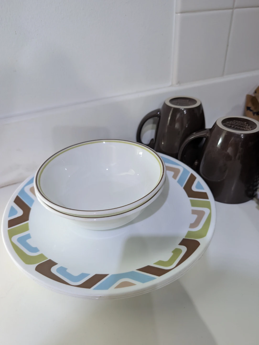 Corelle Stoneware & Vitrelle Dinnerware Set