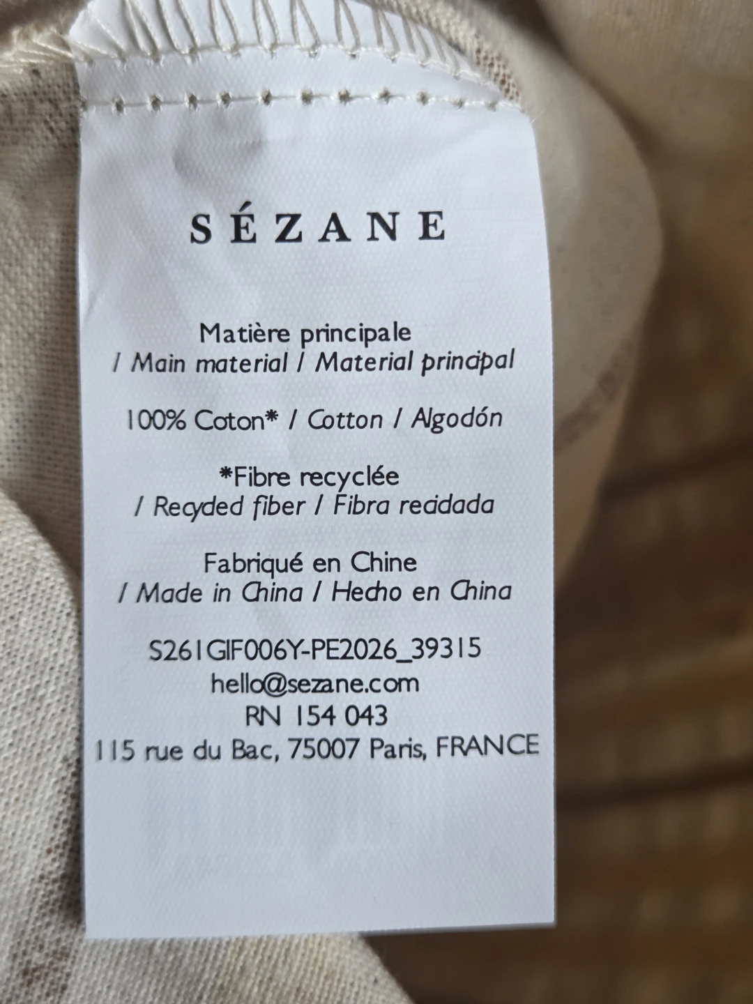 Sézane & Octobre Editions Tote Bag - photo 5