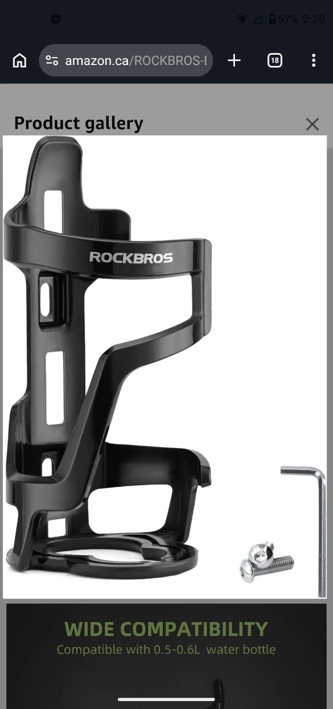 ROCKBROS Bike Water Bottle Holder - photo 4