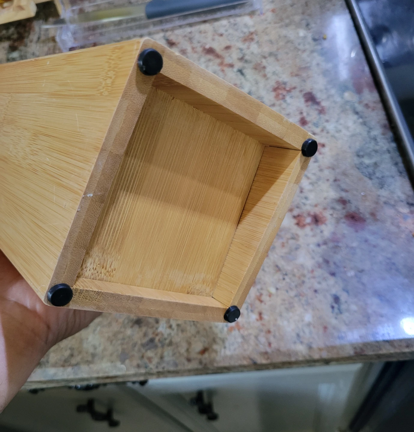 High Quality Bamboo Knife Block holds upto 8 - photo 5