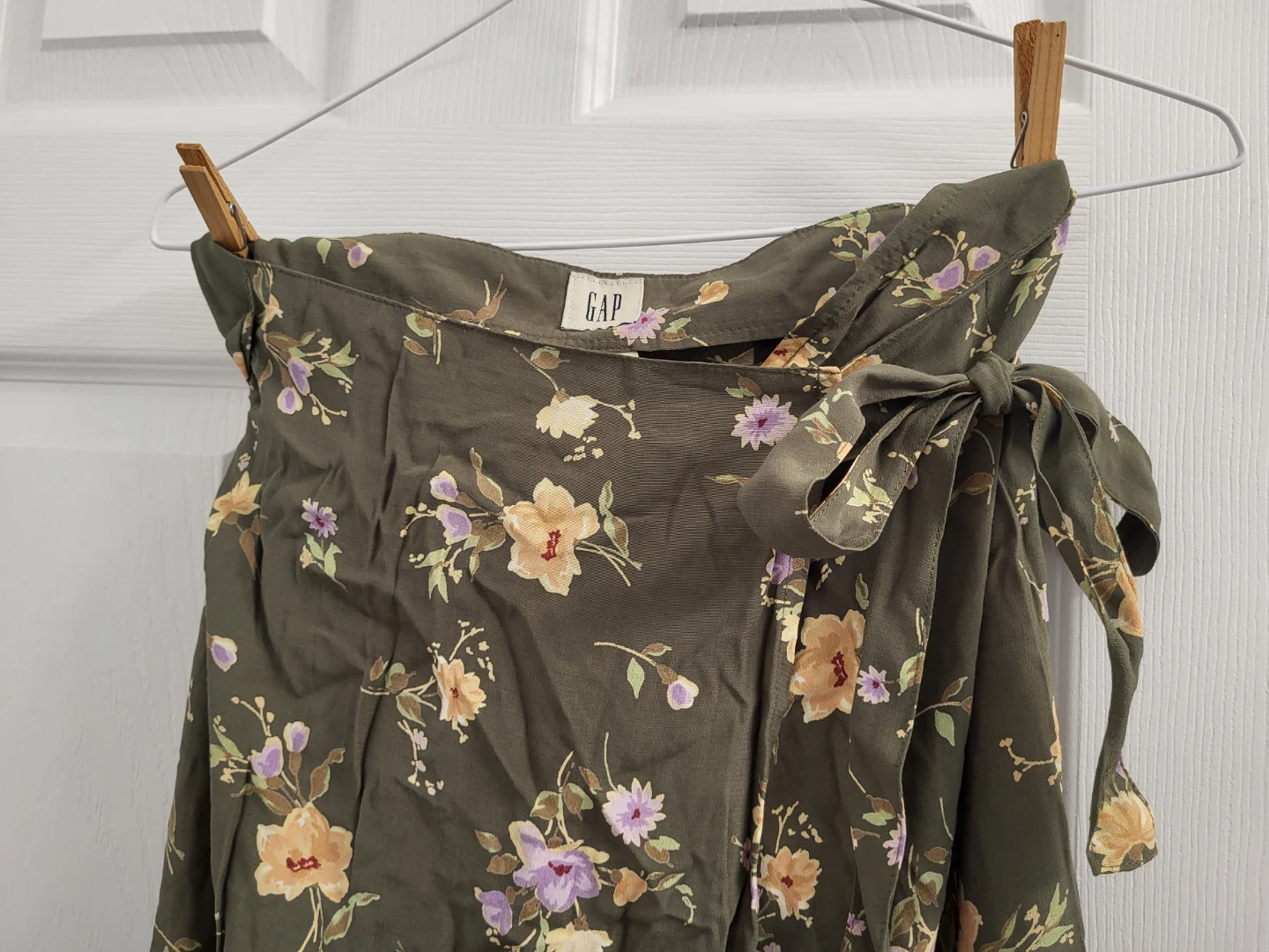 GAP Floral Wrap Skirt - XS - photo 4
