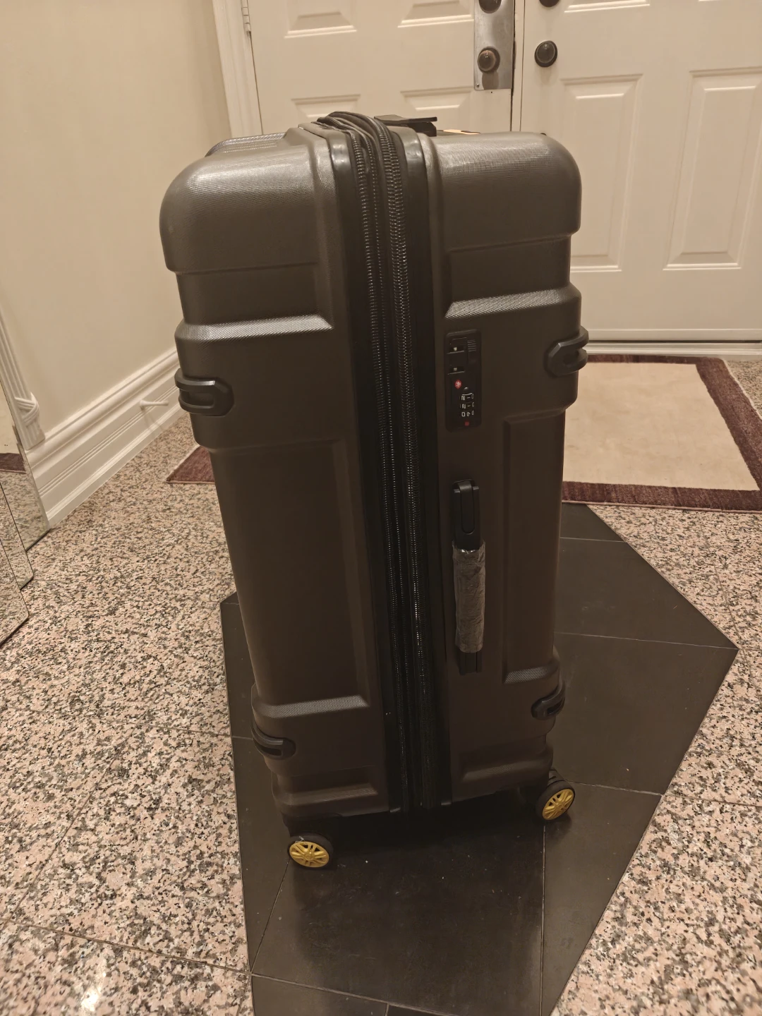 Heavy Duty  Expandable Dark Grey Hardside Luggage (80-100L) - photo 2