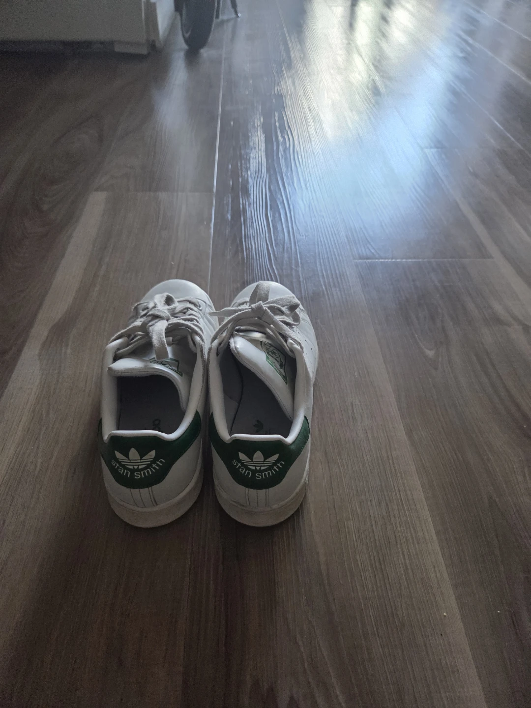 Adidas Stan Smith White Green Shoes - photo 4