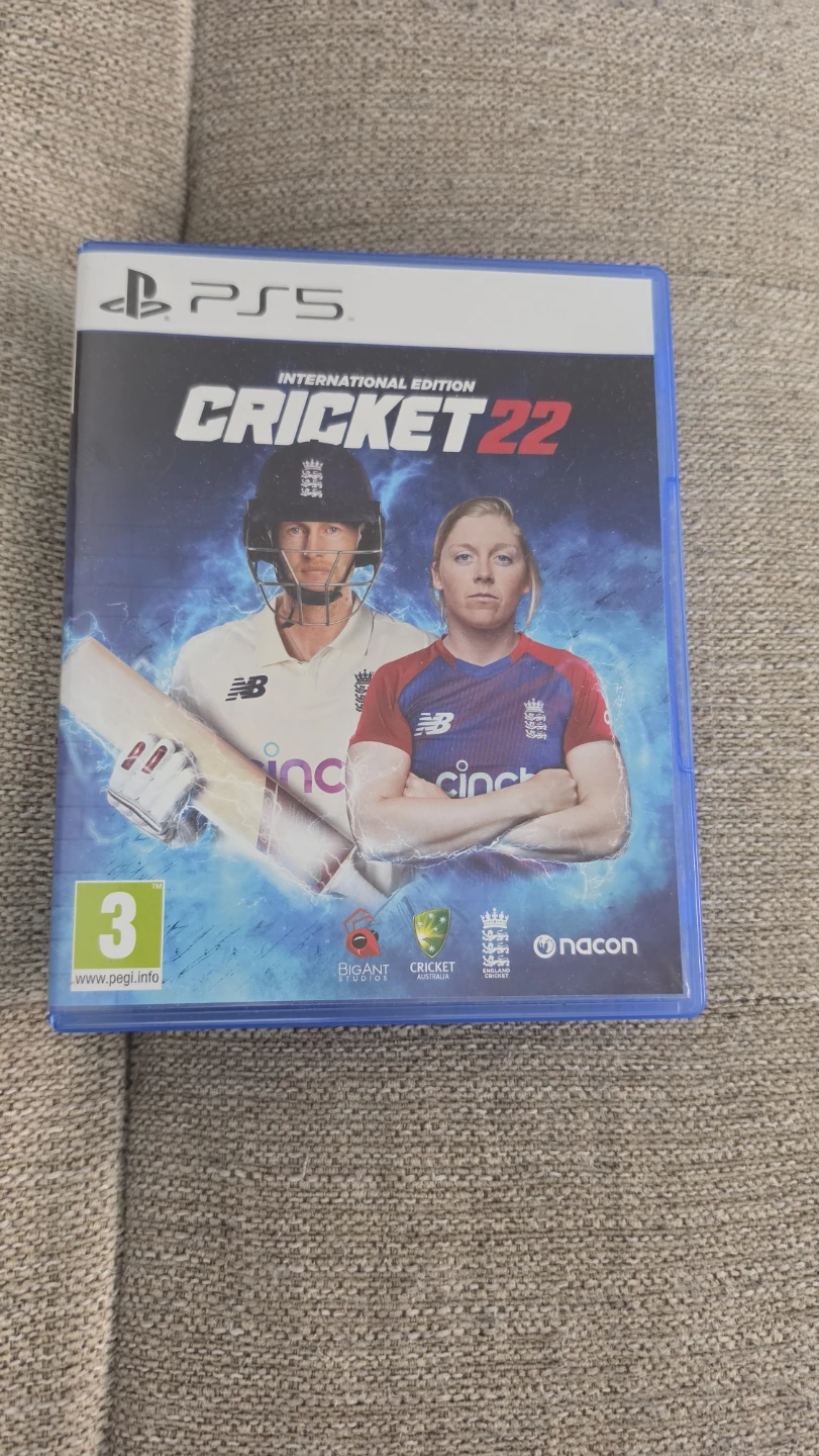 PS5 Cricket 22 International Edition
