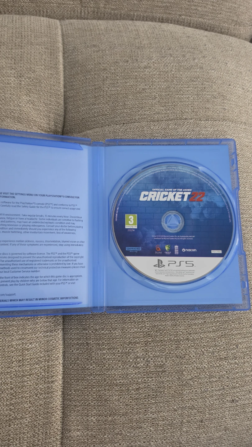 PS5 Cricket 22 International Edition - photo 2